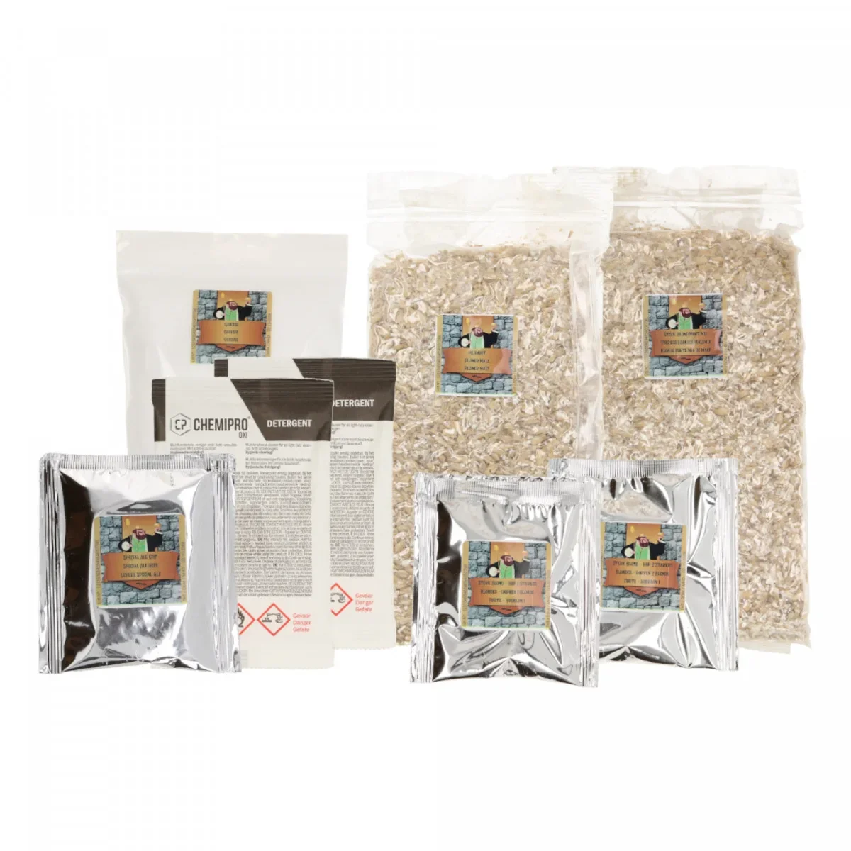 Nachfüllset für Kingdom Brew Kit, Bierbrauset - Blondes Starkbier