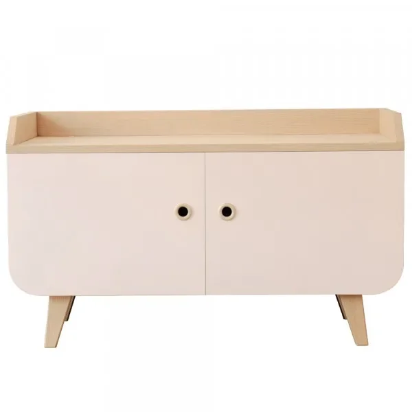 Laurette Sideboard Zen, Farbe der Flächen: Rose poudre
