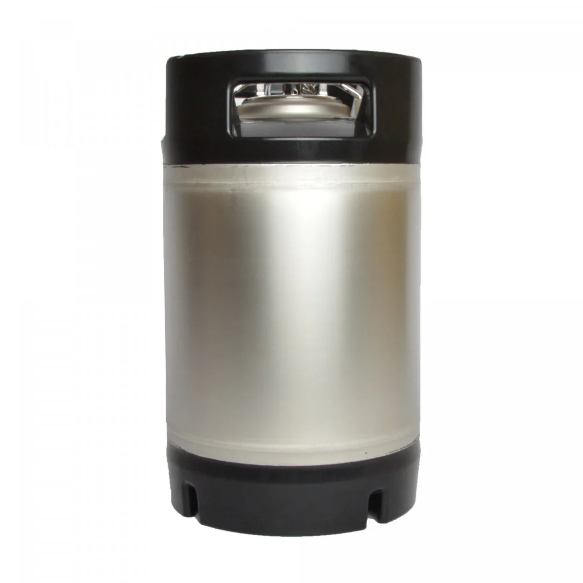 Brewferm Soda-Keg Druckfass, Edelstahl - 19L Fass für Hobbybrauer - Einfaches Befüllen & Reinigen, Größe: 9.5 L