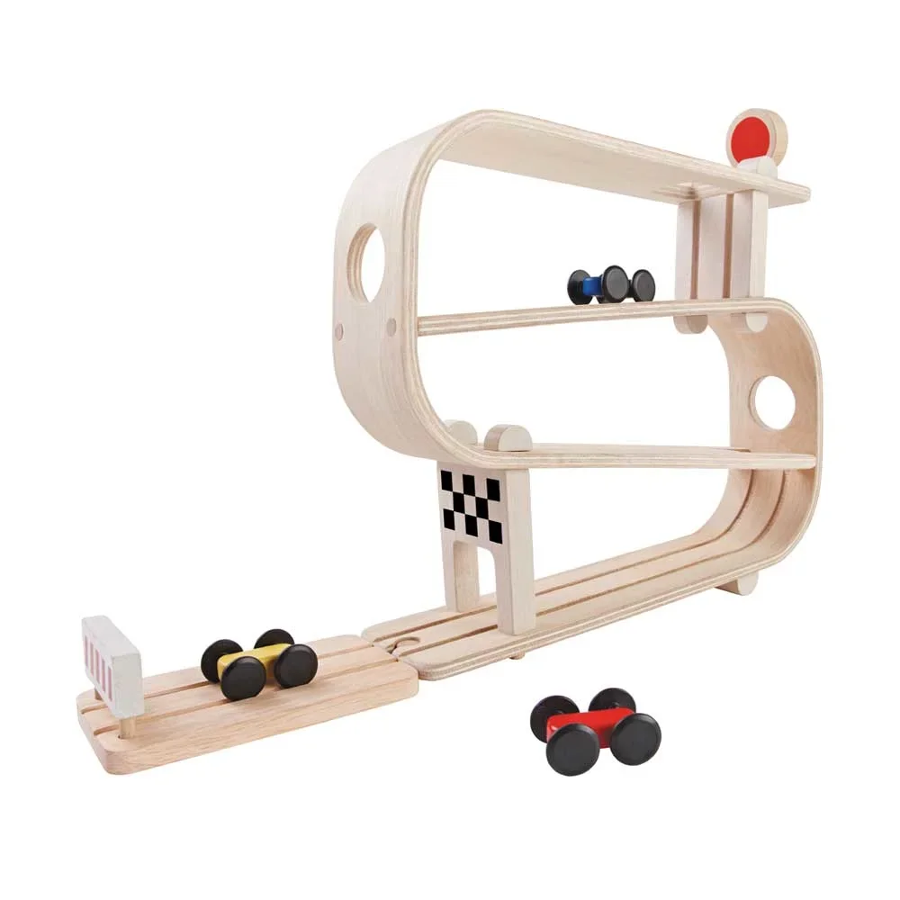 Plan Toys Kugelbahn mit Autos