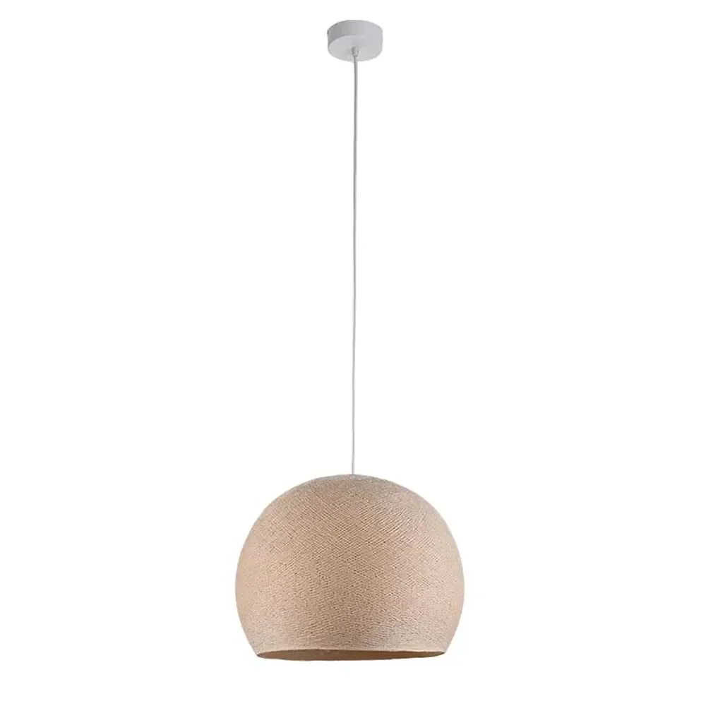 Cousin Paul Pendellampe Kuppel gross inkl. Fassung beige