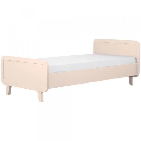 Laurette Kinderbett "Le Lit Rond" 90 x 200 cm, Farbe: Rose poudre