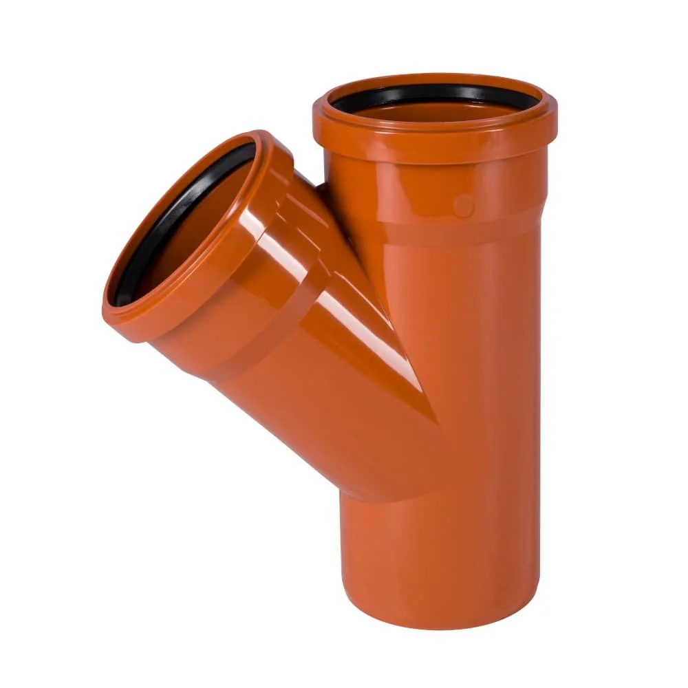 KG Abzweig DN 200, 45 Grad, Abwasserrohr Abzweig