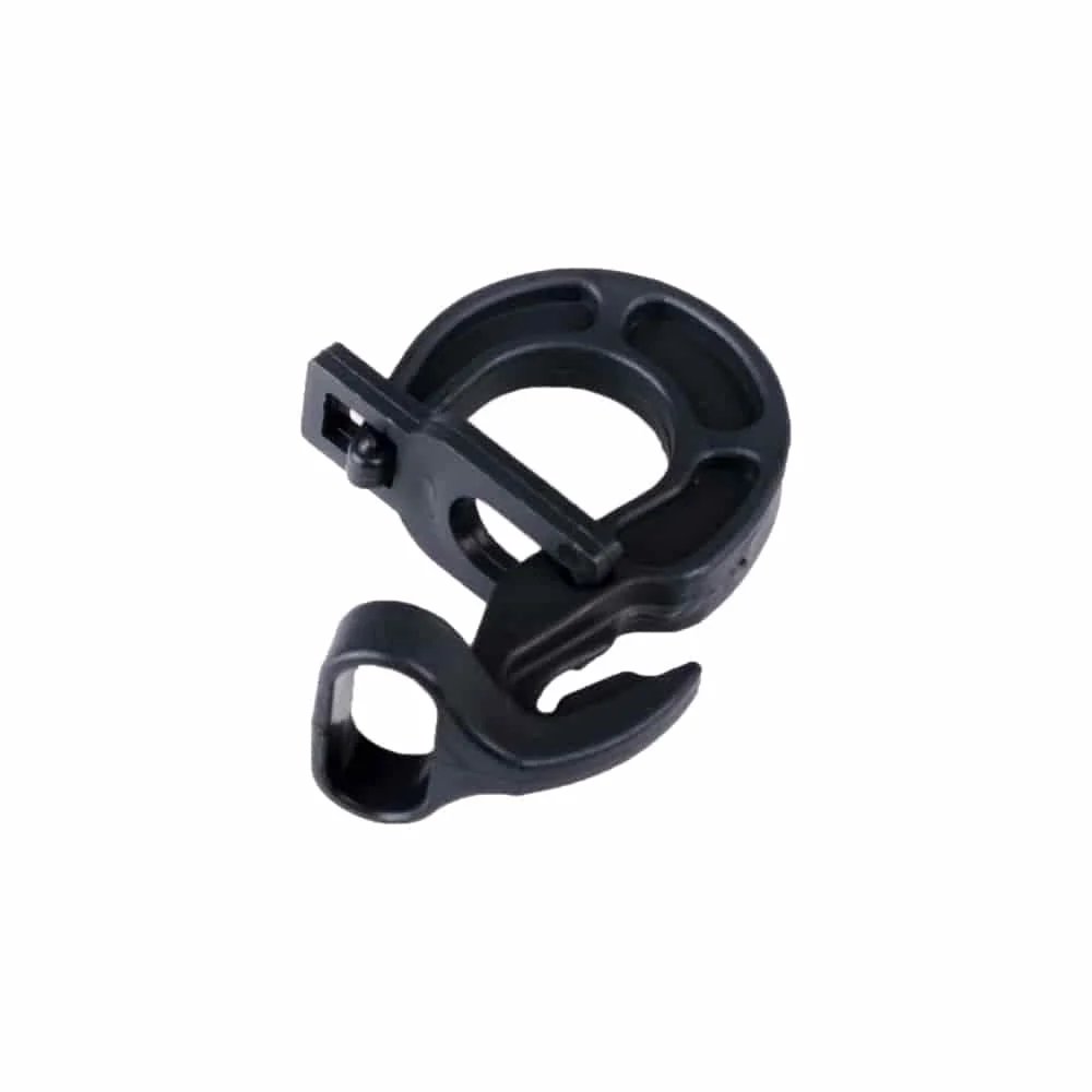 Expanderseil Haken, Gummiseil Haken, Easyfix Haken, 6-10 mm, mit Karabiner