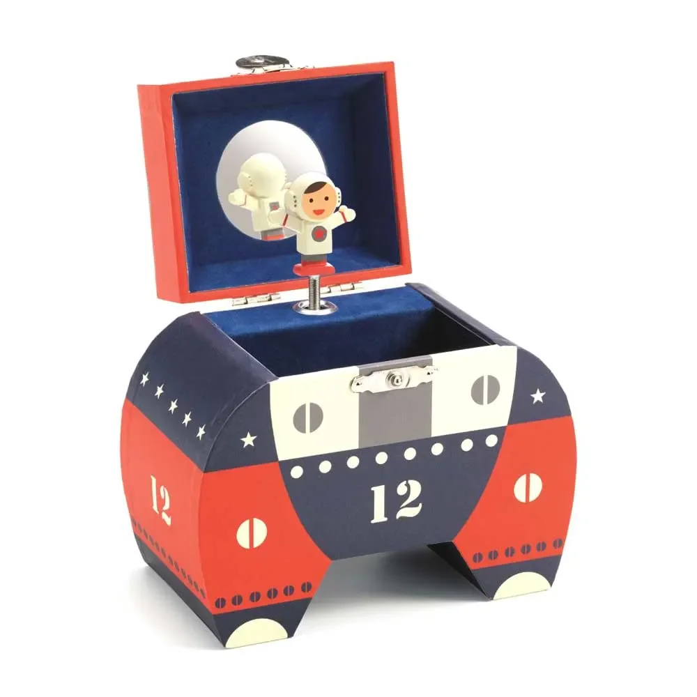Djeco Schatulle mit Spieluhr Astronaut