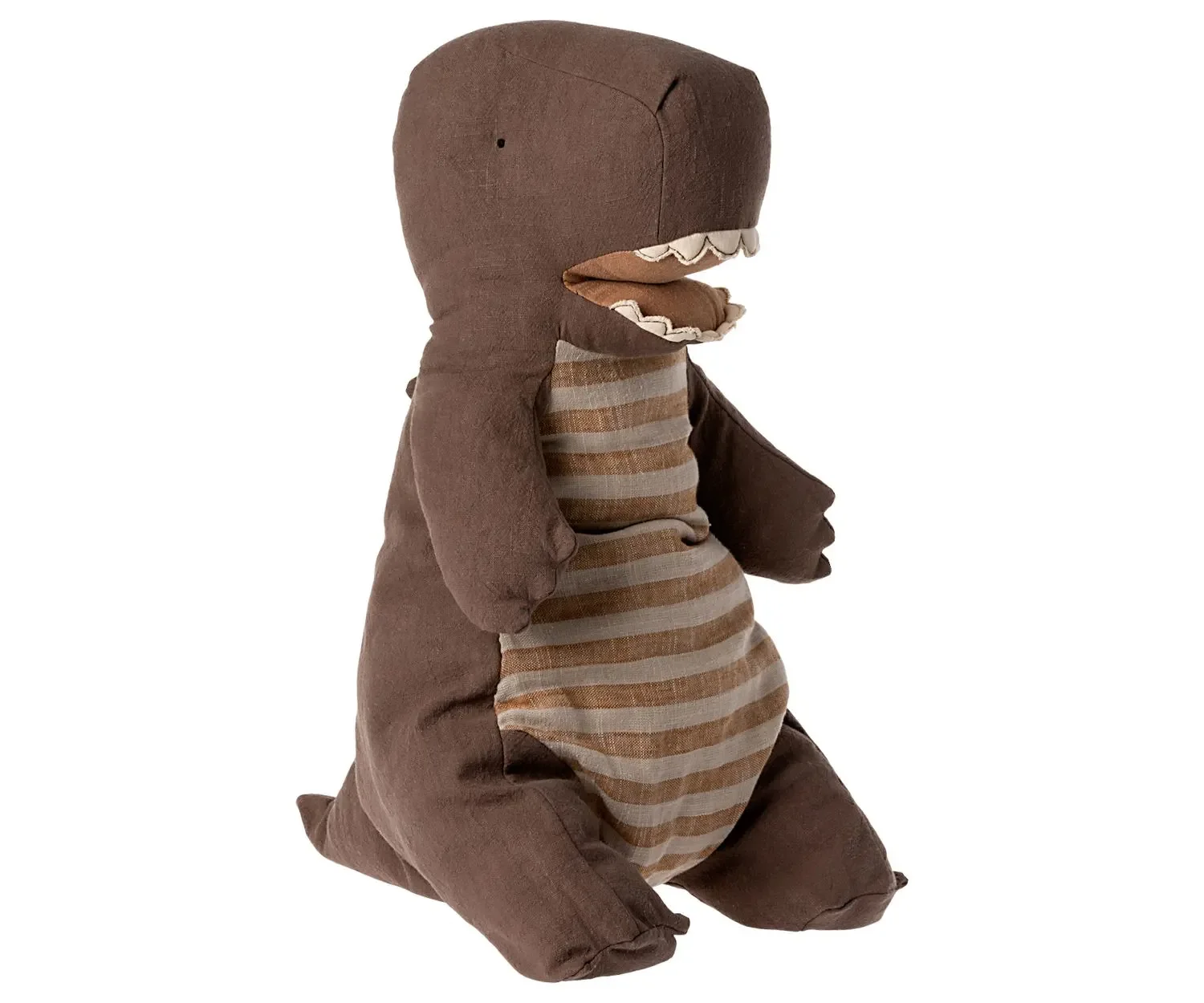Maileg Plüschtier, Kuscheltier, Stofftier - Gantosaurus, Groß, Farbe: Schokolade