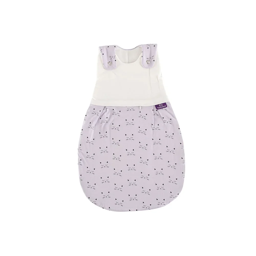 Träumeland Liebmich Baby Schlafsack, Schlummersack, Innenschlafsack - Schmusekatze, Grösse: 50/56