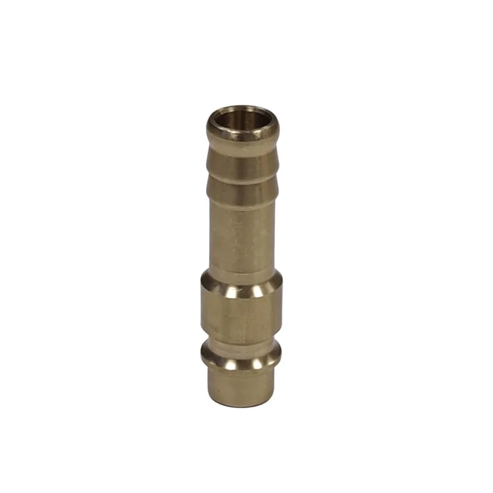 Druckluftkupplung, 9mm Schlauchtülle, Messing, Schnellkupplung