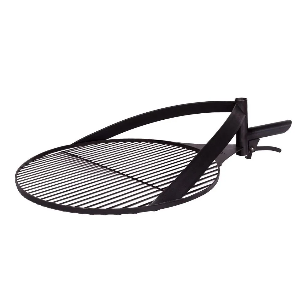 Grillrost 60 cm, Rost für Feuerschale, Stahl, handgefertigt