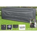 Schutzhülle Gartenmöbel, Rattan Sofa 3er Deluxe, Abdeckplane wetterfest 220x80x80