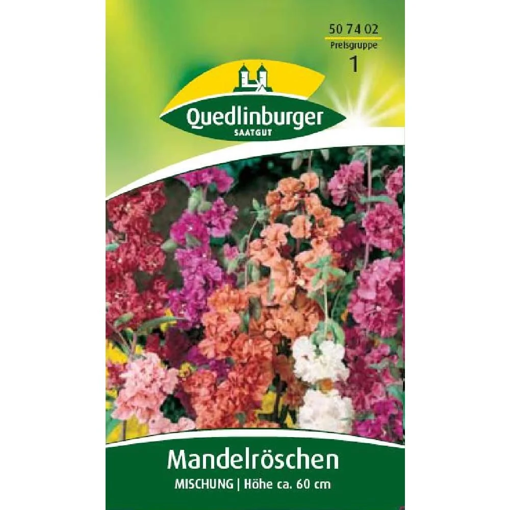 Sommerblumen Samen, Mandelröschen Mischung