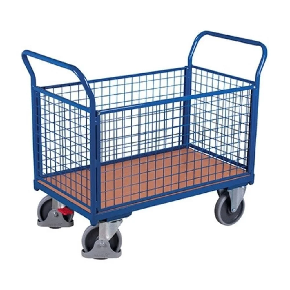 Drahtgitterwagen 500 kg, Typ L, EasySTOP, Transportwagen