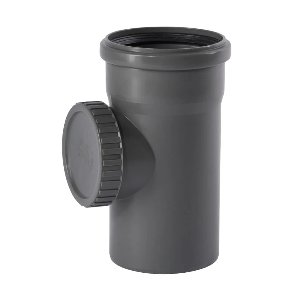 Reinigungsrohr DN 125, HT Rohr, Abwasserrohr, Hausentwässerung