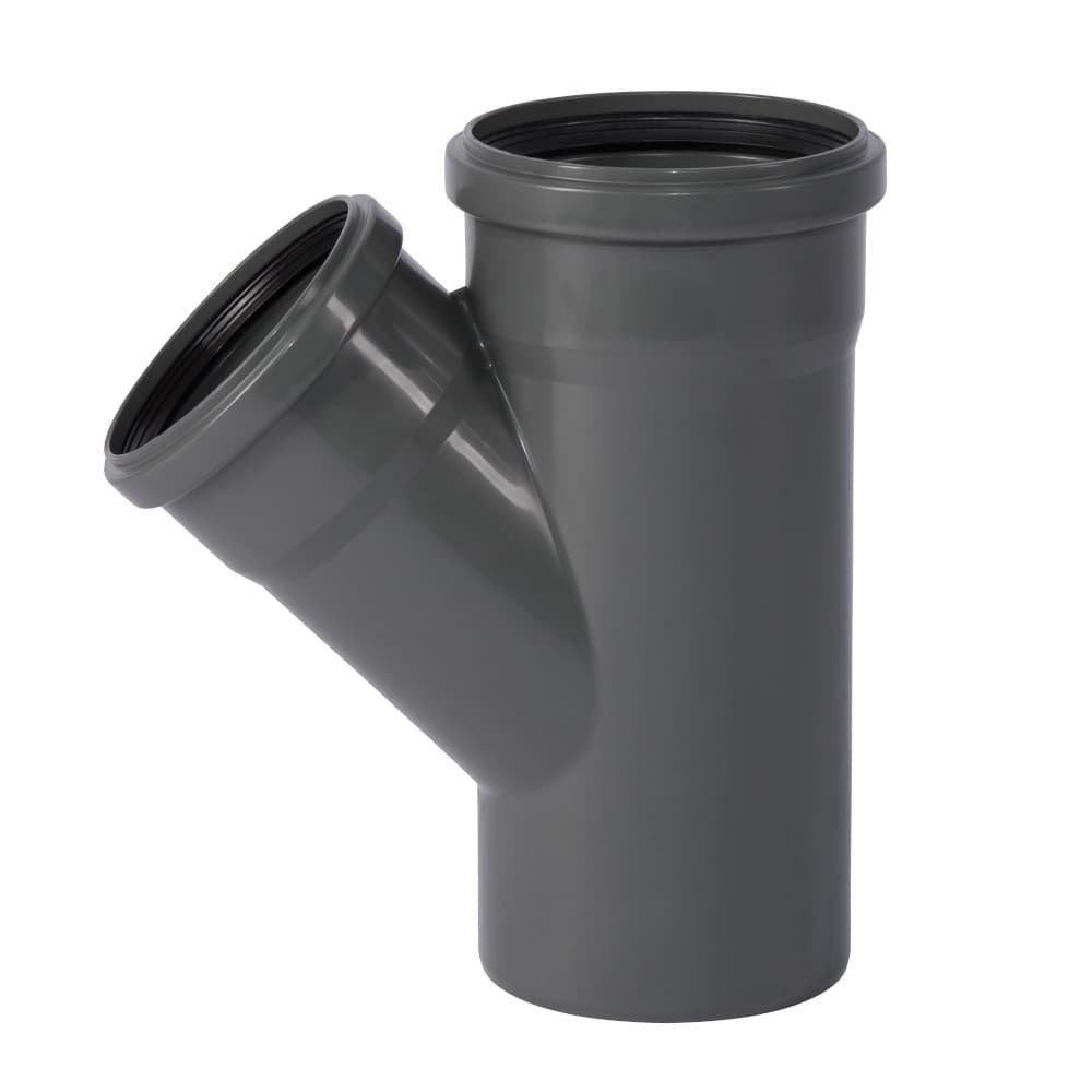 HT Abzweig 125/110, 45 Grad, Abwasserrohr