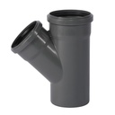 HT Abzweig 125/110, 45 Grad, Abwasserrohr