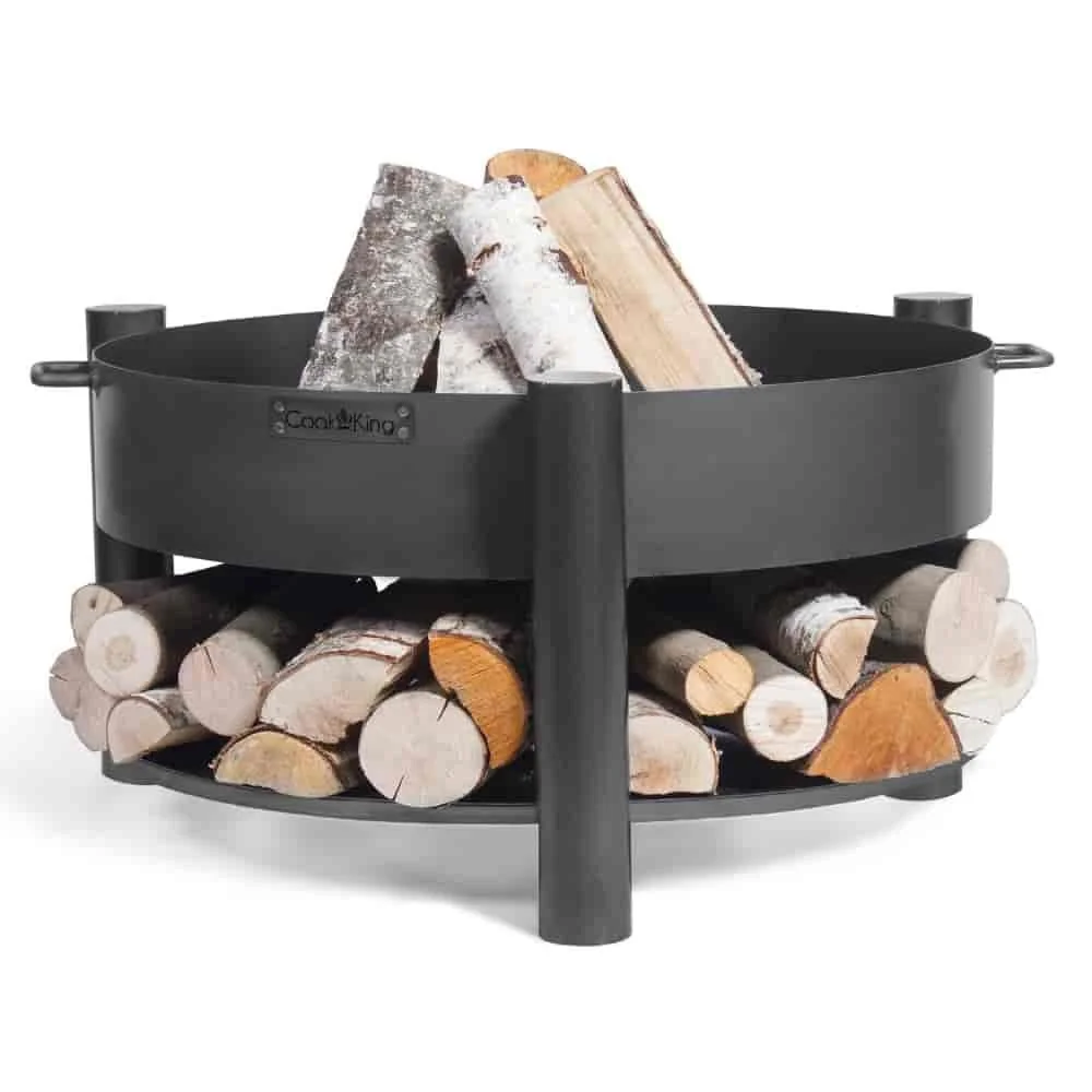 Feuerschale 80 cm, Stahl Feuerschale, Garten, Terrasse