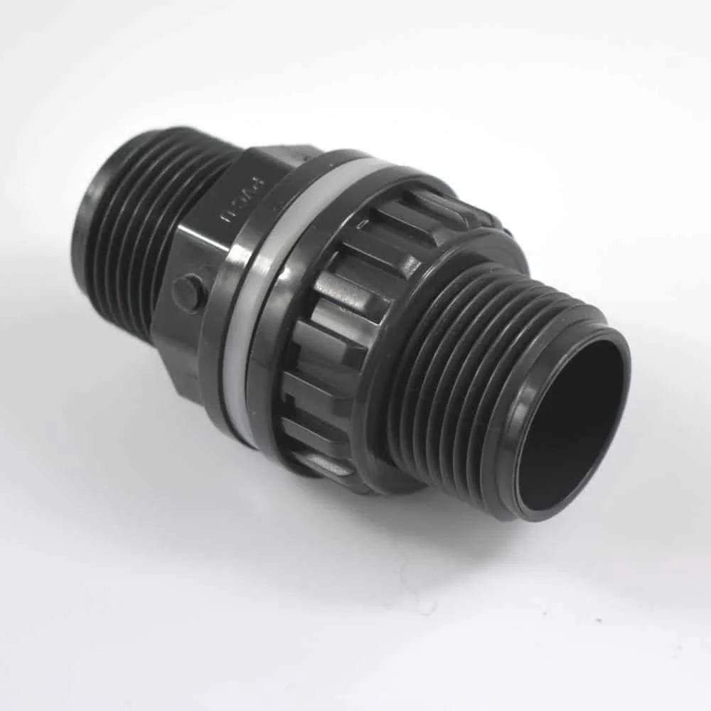 PVC Durchführung, Klebemuffe, AG x AG 32, PN10