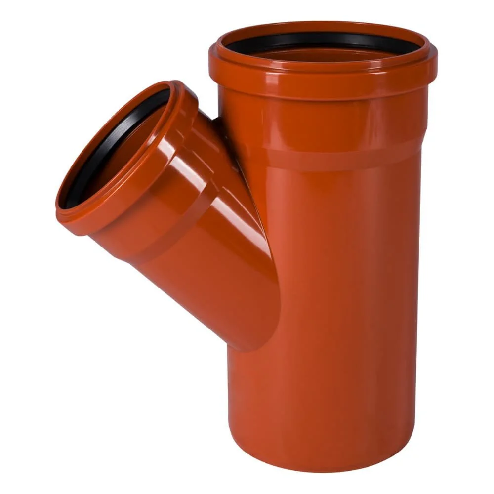 KG Abzweig 45 Grad, DN 160/125, Kanalrohr
