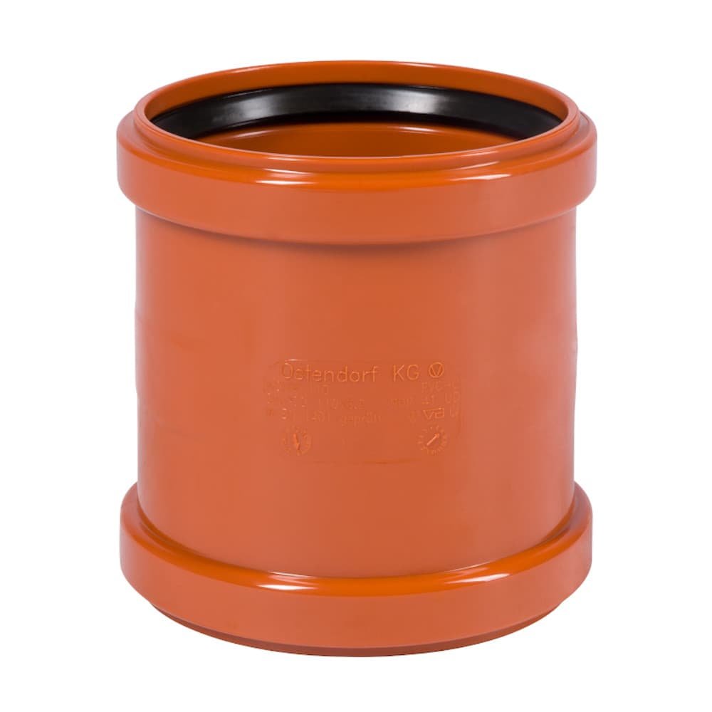 KG Rohr 160, Überschiebmuffe DN 160, KGU Muffe