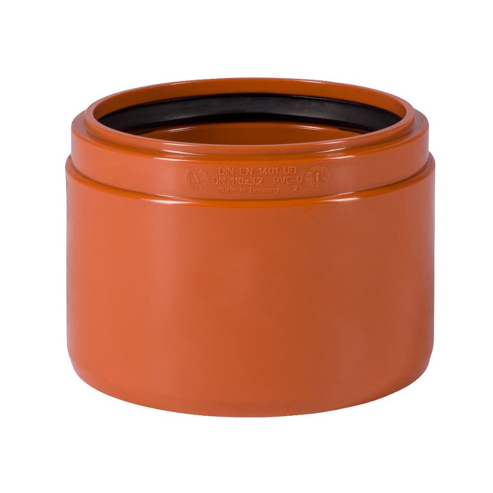 KG Rohr DN 160, Steinzeug Muffe Anschluss, KGUSM Anschluss