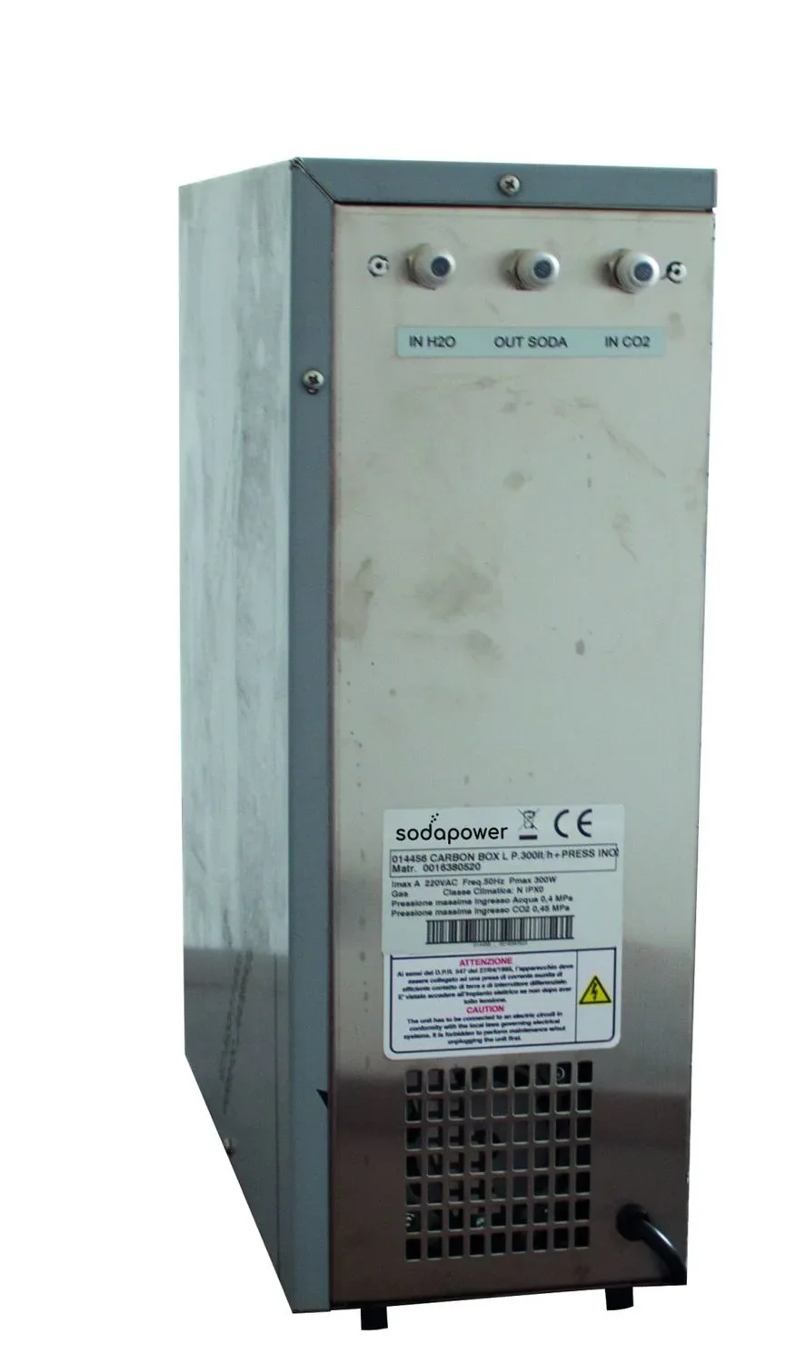 Wassersprudler, Wasserspender, Warmkarbonator - WC 220 INOX