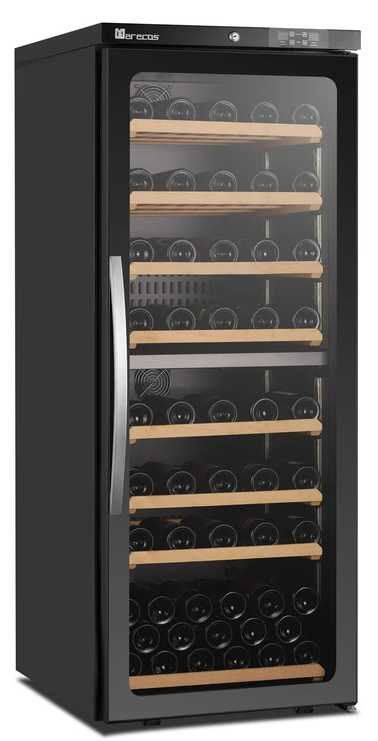 Getränkekühlschrank, Weinkühlschrank - CV 350 PV 2T, 2-Zonen-Glastür-Getränkekühlschrank