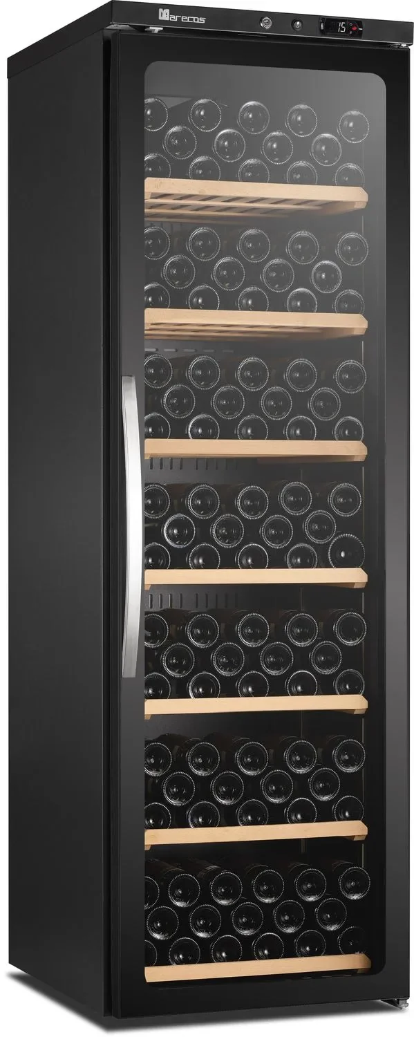 Getränkekühlschrank, Weinkühlschrank WK162 mit Glastür - 537L, Fassungsvermögen für 163 Flaschen
