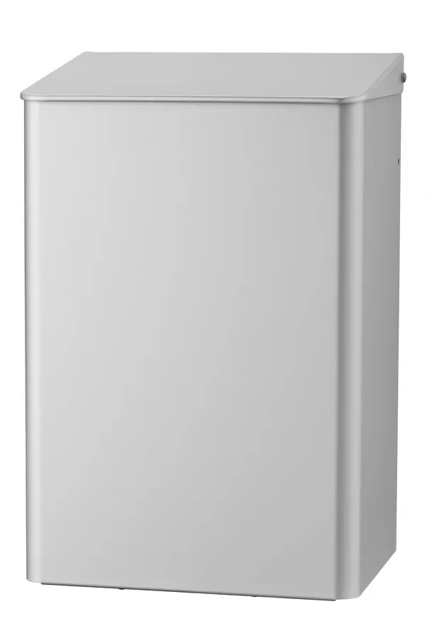 Abfallbehälter, Abfalleimer, Müllbehälter 15 Liter, Aluminium