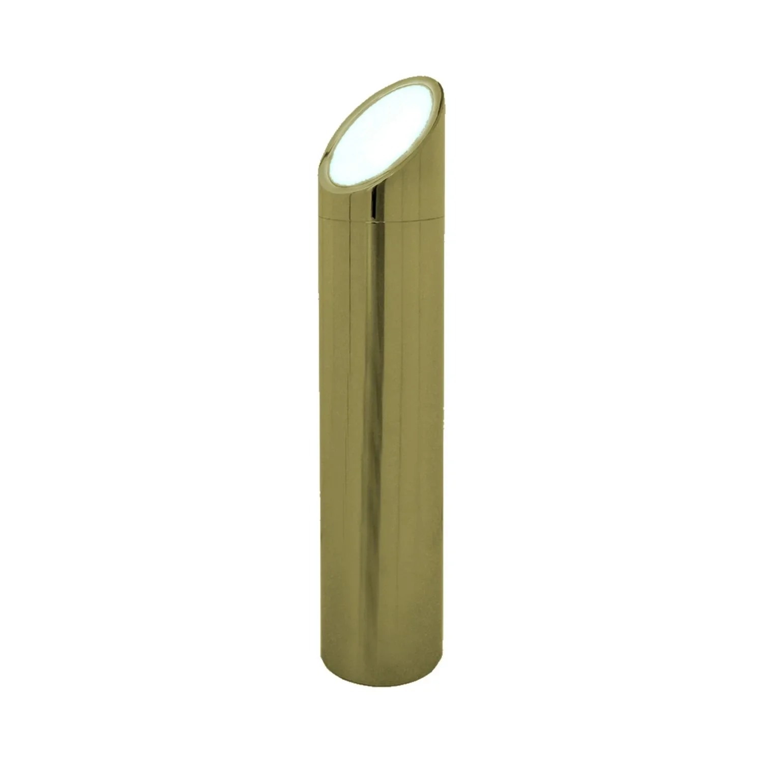 Bierzapfsäule, Schanksäule Bier - Modell „Tower“, mit Beleuchtung, TIN-goldfarben, 1-leitig - 80 mm