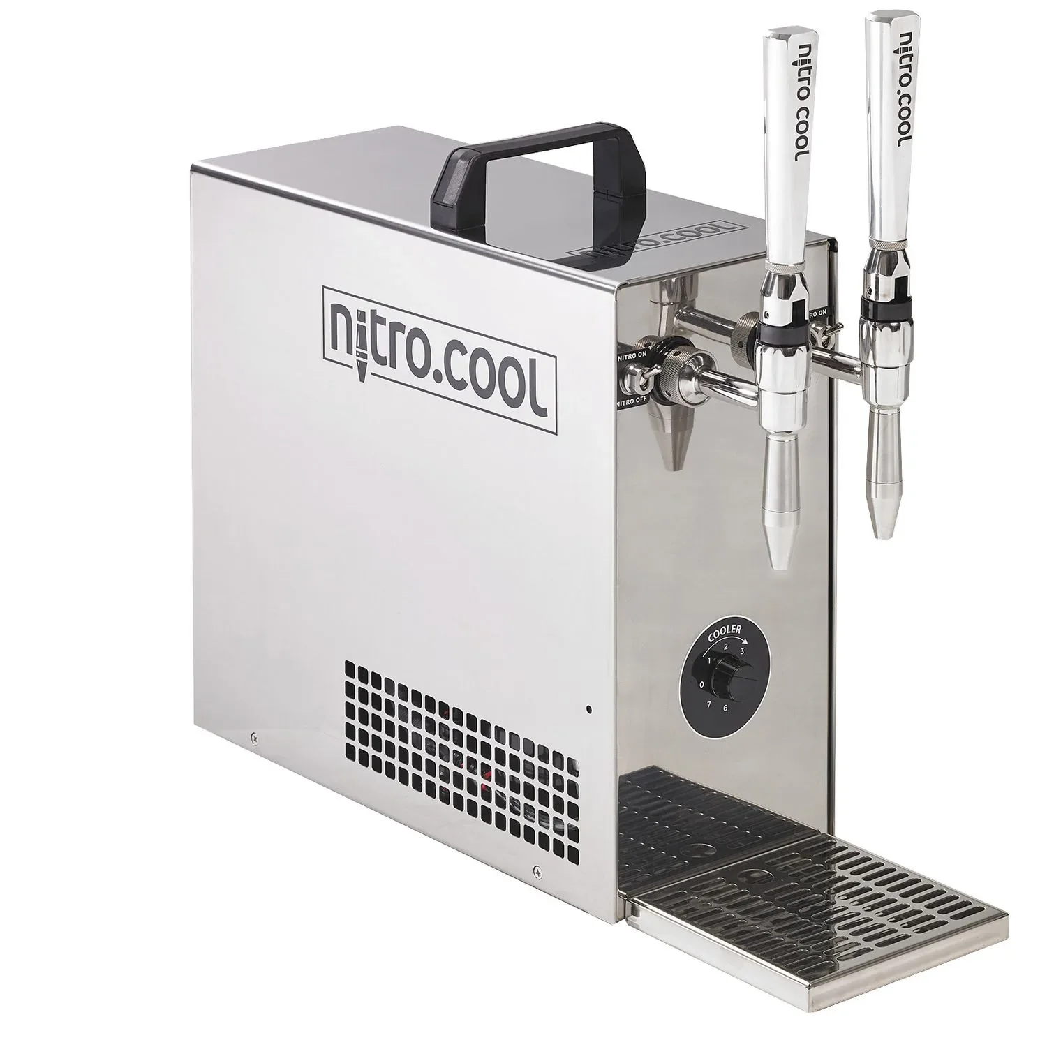 Zapfanlage für Cold Brew Kaffee Nitro Coffee, 2 leitig