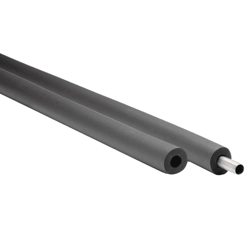 AEROFLEX® SH Rohrisolierung, Rohrdämmung - 2m, Flexibler Dämmstoff aus Geschlossenzelligem Schaum Kautschukbasis, Schwarz - 54 x 10 mm