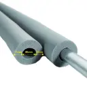 AEROFLEX® SH Rohrisolierung, Rohrdämmung - 2 m, flexibles Dämmmaterial aus geschlossenzelligem Schaumkautschuk, schwarz - 60 x 10 mm