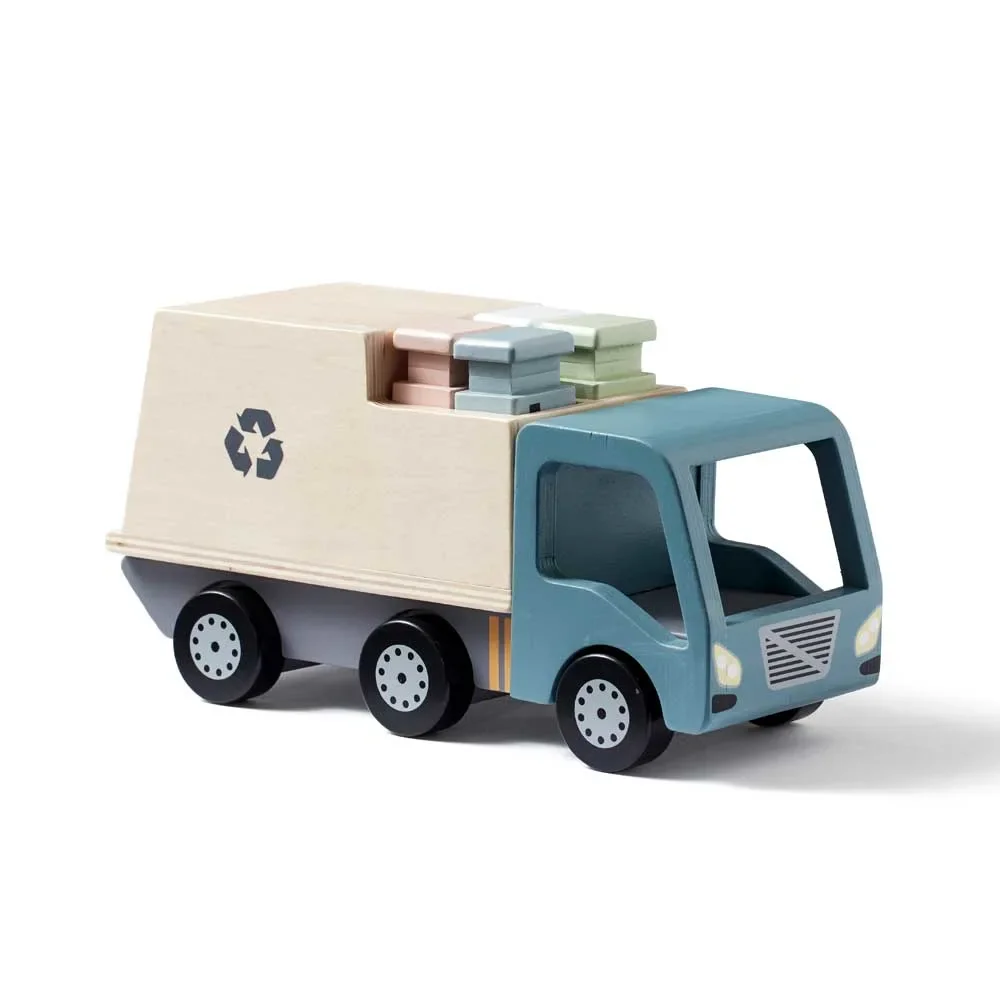 Kids Concept Spielzeug Müllwagen Holz