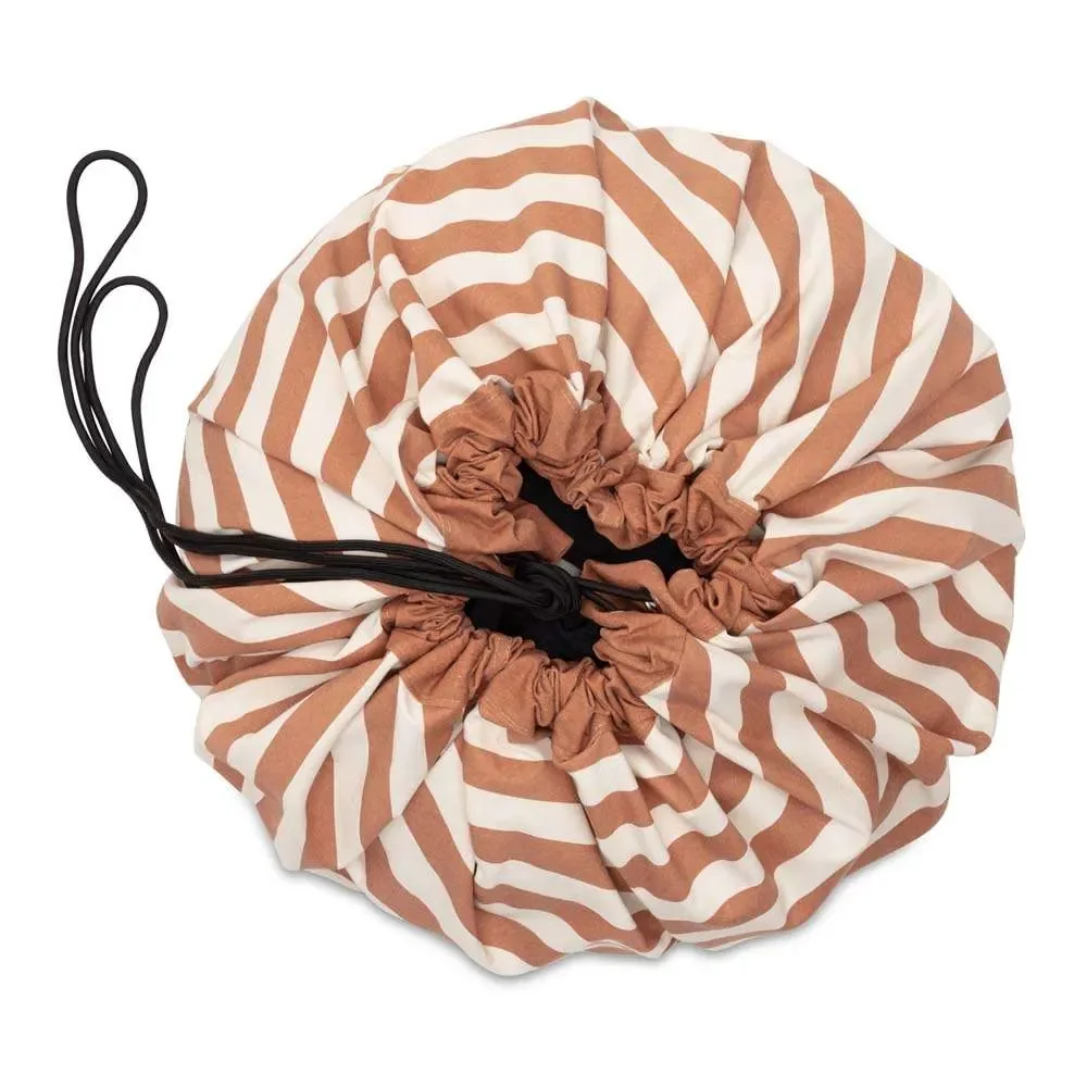 play & go Spielsack Print Streifen braun