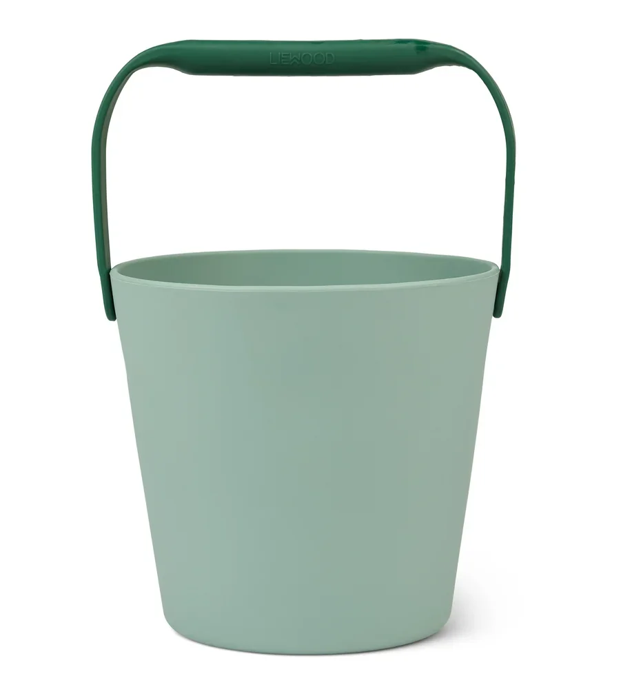 Liewood Silikon Eimer Kinder - Moira, Farbe: Peppermint / Garden green