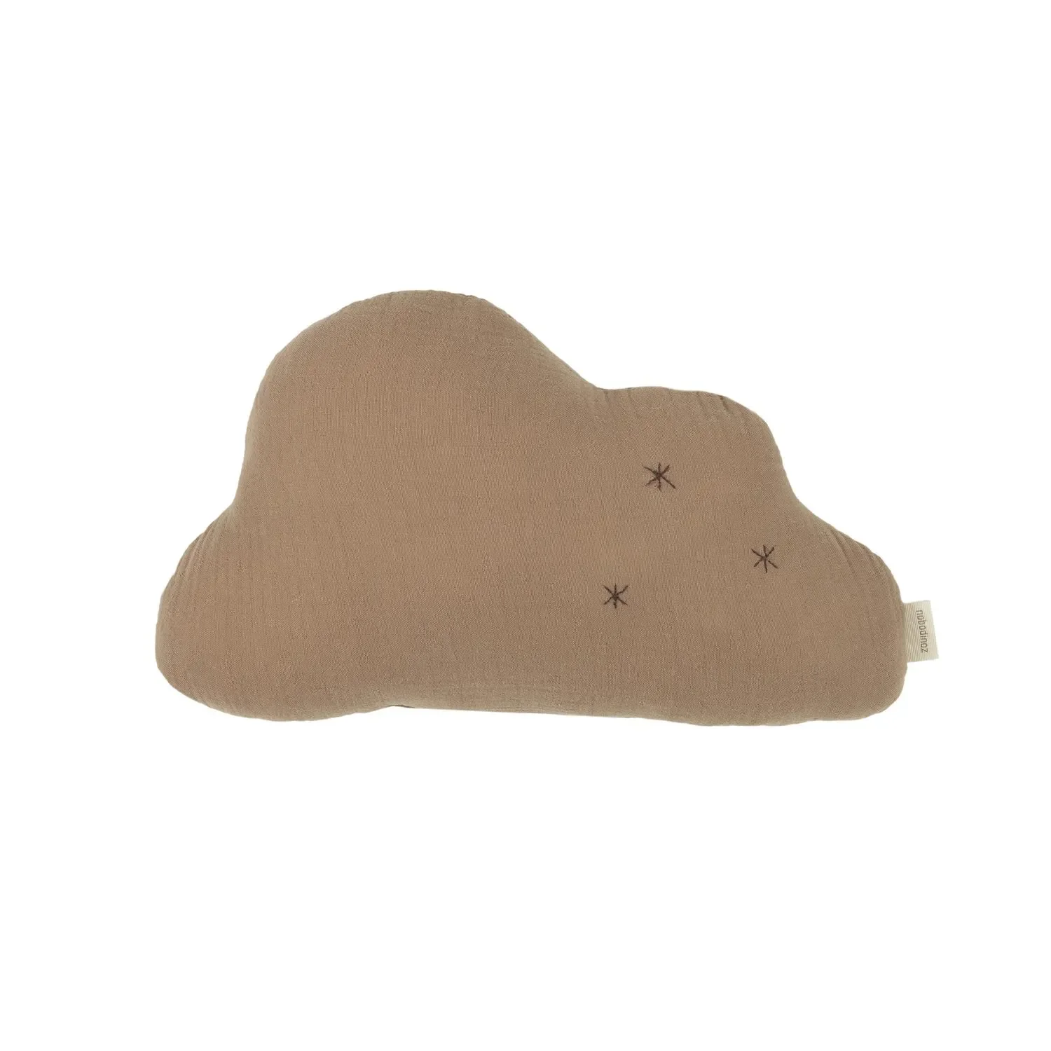 Nobodinoz WABI SABI Wolkenkissen, Babykissen, 37 x 25 cm, Farbe: Sesam