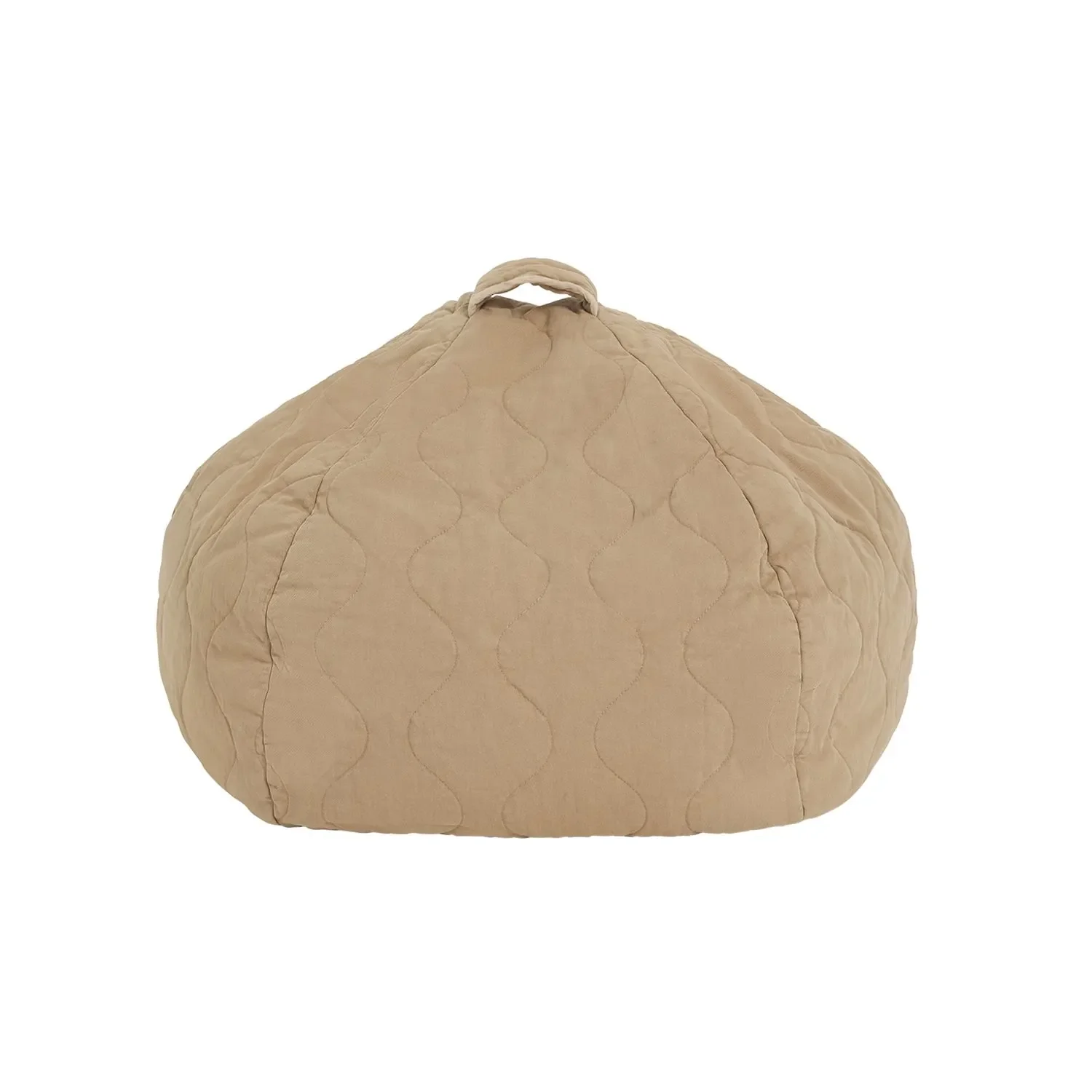 Nobodinoz LANDSCAPE Sitzsack - Runder, 65 x 40 cm, Farbe: Sesam