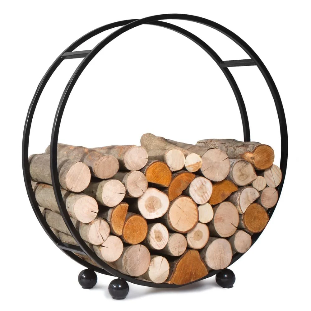Kaminholzregal Stahl, 80cm, Holzregal, Kaminholz Lagerung