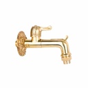 Auslaufventil 1/2 Zoll, Nostalgie, Garten Wasserhahn, Hebel