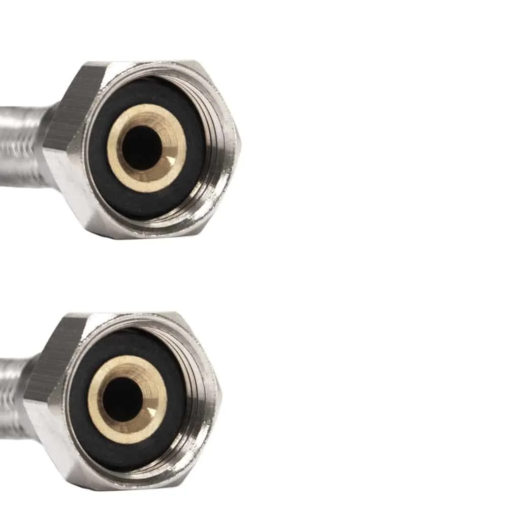 Panzerschlauch, Edelstahl, Flexschlauch, DN8, 1/2 Zoll, 1500mm