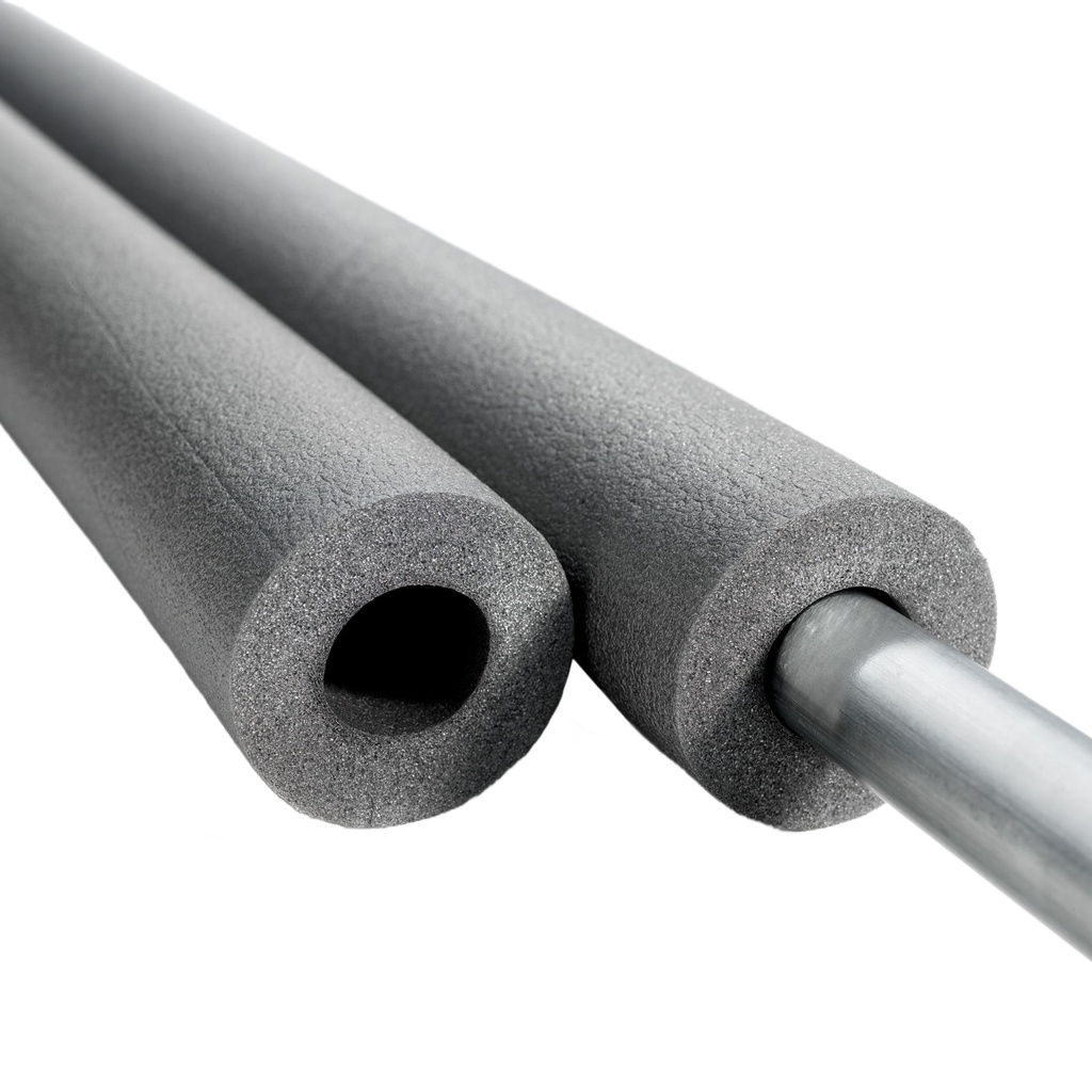 Rohrisolierung, 1m Isolierschlauch, Ø 18 mm x 13 mm, Foam Rohrisolierung