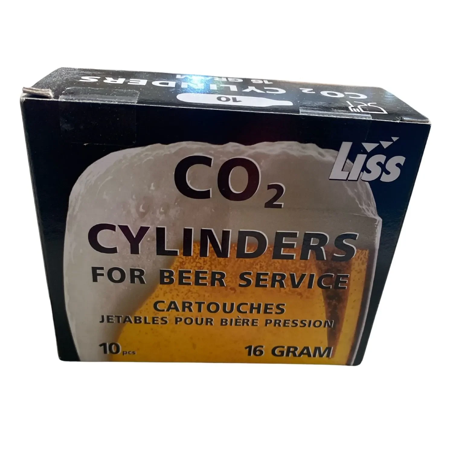 CO2 Kapseln, Kohlensäurekapseln CO2, 16g, 10er Pack