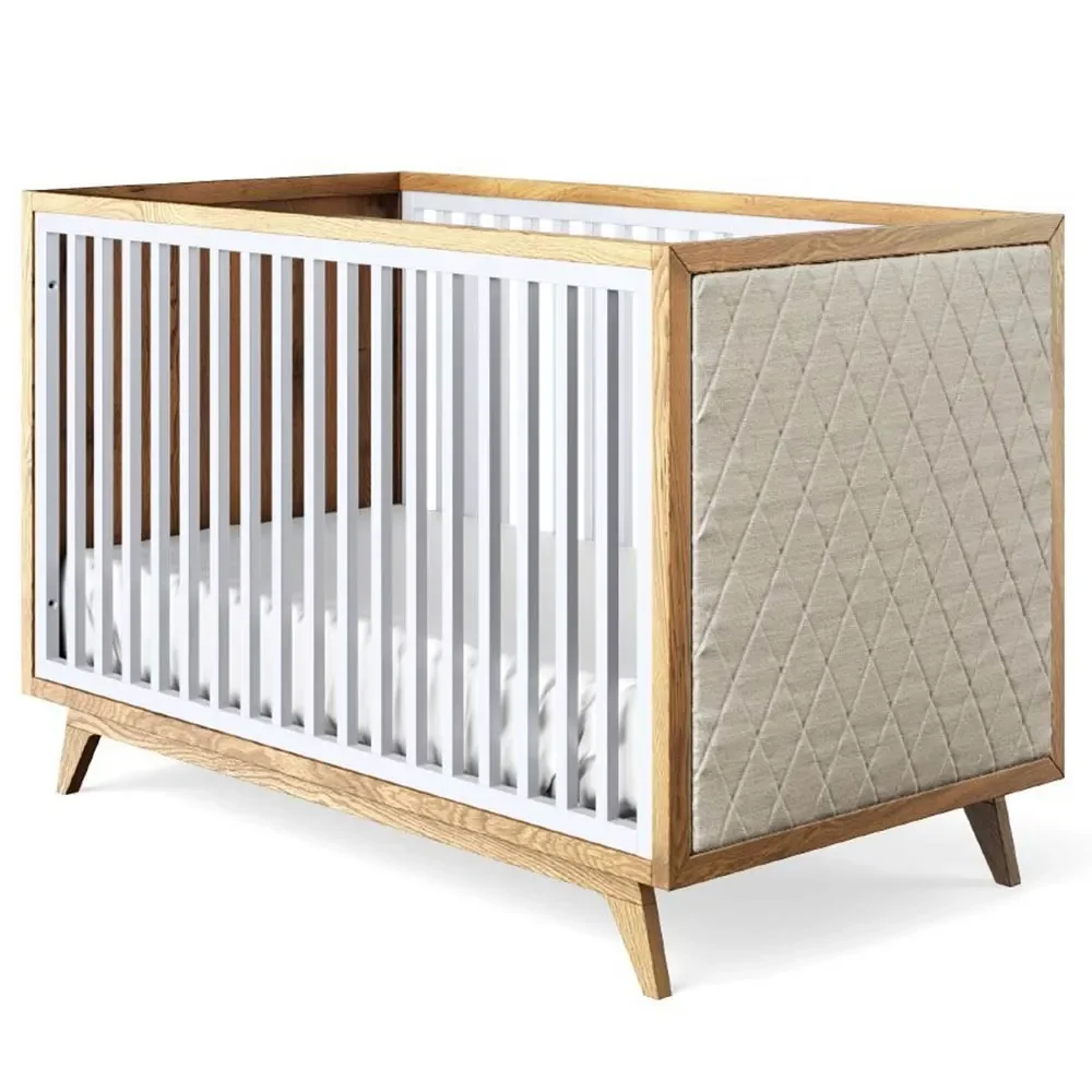 Romina Uptown Babybett gepolstert