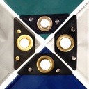 PVC Plane 650g/m², Abdeckplane, wasserdicht, grün, grau, blau, weiß, wählbar