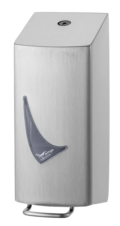 Seifenspender, Schaumseifenspender Edelstahl AFP-C - WIN SDR04 SAL, 400ml