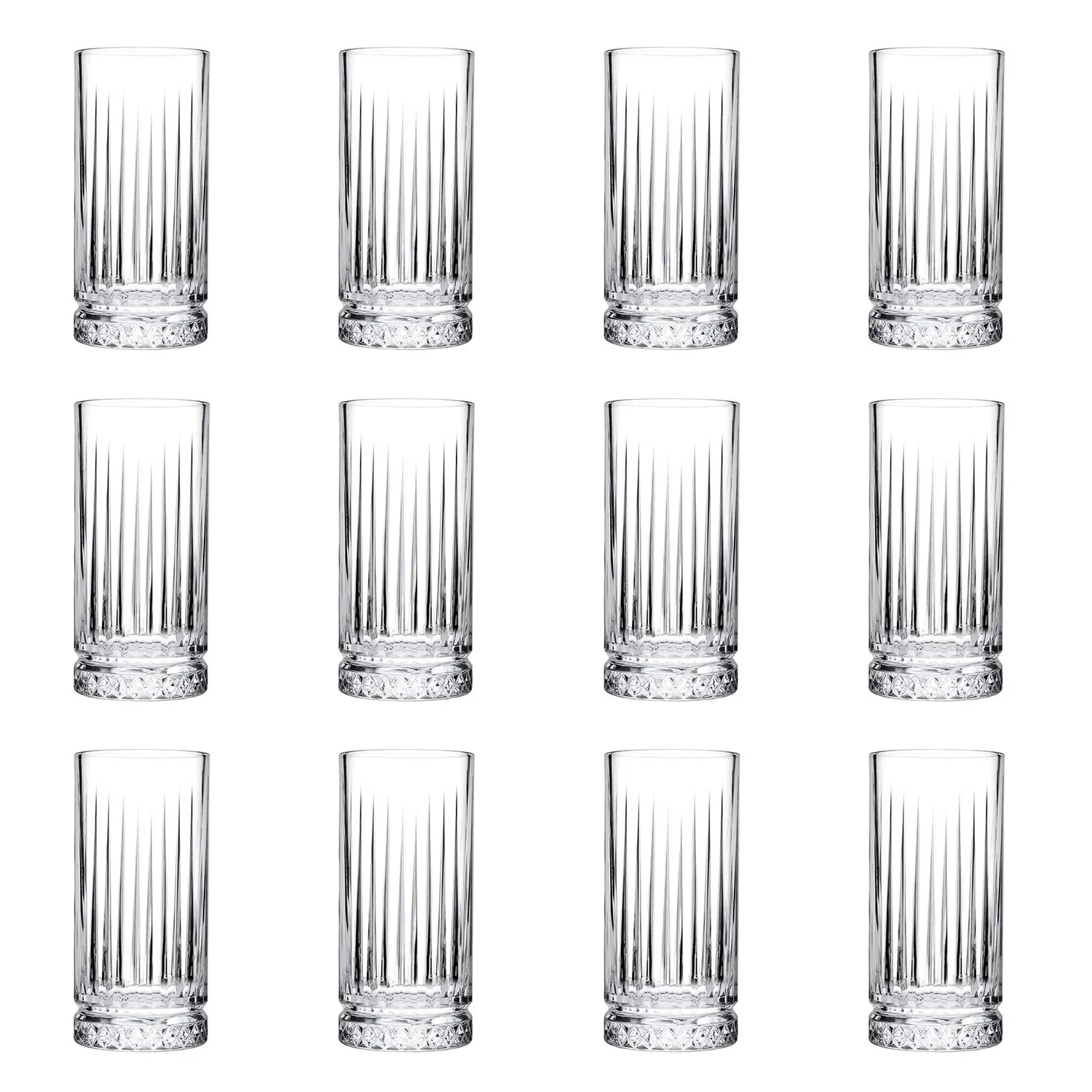 Longdrinkgläser, Trinkgläse - 12er-Set - Elysia, 445 ml