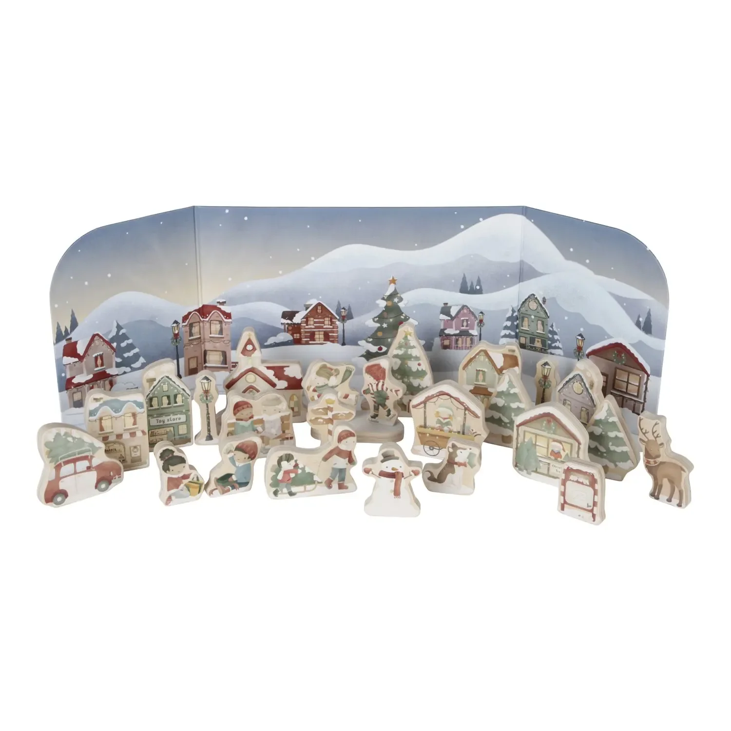 Little Dutch Adventskalender, Weihnachtskalender - X-Mas Geschenkbox