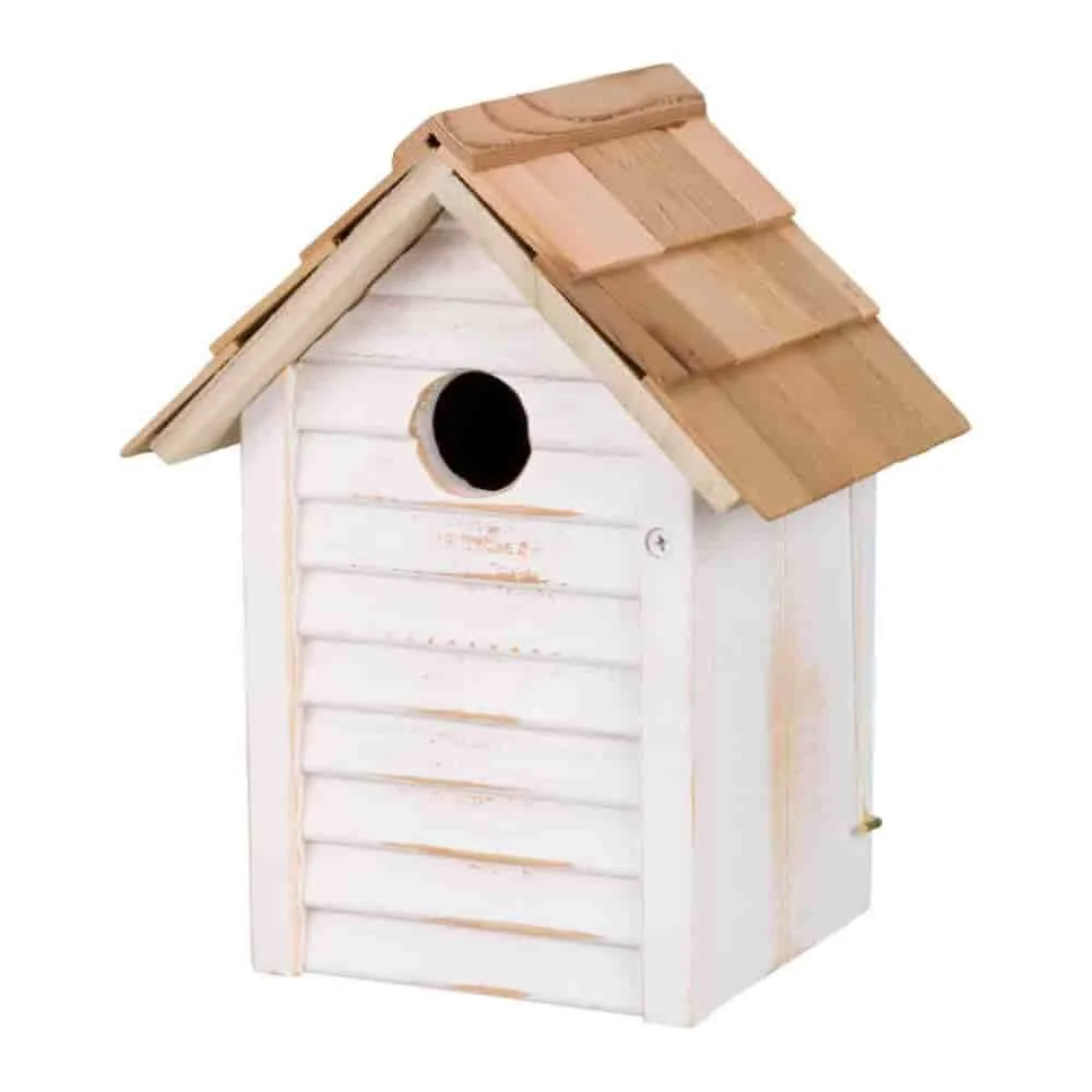 Nistkasten Holz, Vogelhaus, Meisen, 18x24x15 cm, Ø 3cm