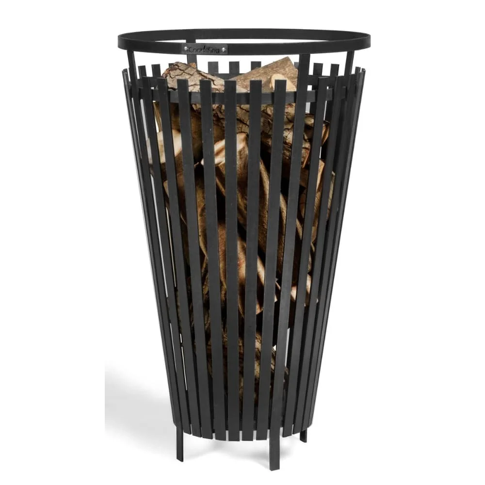 Feuerkorb Garten, Feuerstelle, Feuerkorb Stahl, Modern, 17kg
