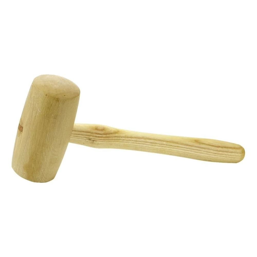 Holzhammer 70mm, Holzschlegel Weissbuche Esche geölt